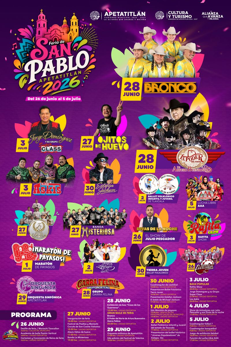 Gran Feria de Apetatitlán 2026